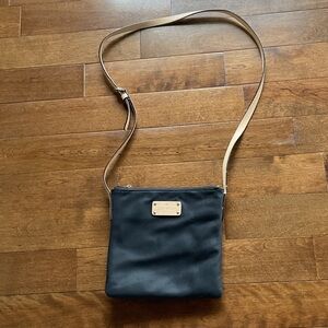Kate Spade Black and Tan Shoulder Bag
